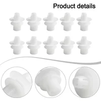 10pcs Car Interior Bumper Mud Guard Trim Clips For Smart For Fortwo 450 451 For Cabrio Coupe Rear Mudguard Fastener Kit Clips