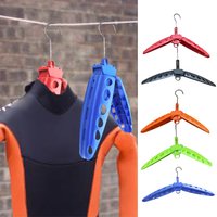 Cintre de combinaison pliable pour plongée et Surf, séchage rapide, combinaison pliante, accessoires pour combinaison de plongée et de Surf, cintres d'extérieur