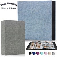 4x6 photo album 200/300/600 pocket linen photo album book birthday Christmas wedding anniversary student back-to-school gift