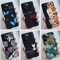 For Tecno Camon 20 Case Cover CK6 Soft Silicone Black Phone Shel for Camon 20 Pro 20pro CK7n Cases Camon20 Pro Fashion Funda