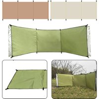 Camping Windscreen Outdoor Windproof Shield Camping Sunshade Folding Camping Windshield Gas Stove Burner For Camping Picnic BBQ