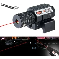 Tactical Adjustable Base Mount Rail Hunting Lasers sight Fit Rifle Pistol Airsoft Gun Light Riflescopes Infrared Distance Meter