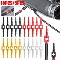 5/10pcs Bike Internal Cable Routing Tool Bicycle Brake Shift Cable Housing Hydraulic Hose Routing Repair Adapter For MTB