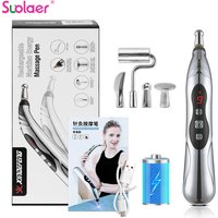 Electric Acupuncture Pen Pain Relief Therapy Healing Accupunture Biological Microelectric Pulse Muscle Deep Tissue Massage Pen