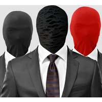 Women Men Simulate CS Balaclava Cap Sun Uv Protection Bike Motorcycle Ski Mask Cosplay Black No Hole Spandex Head Cover Hat
