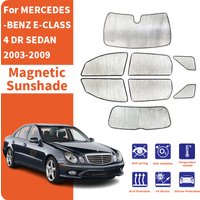 Car Window Sunshade Anti-UV Car Sun Window Visors Sunshade Covers Accessories For MERCEDES-BENZ E-CLASS W211 SEDAN 2003-2009