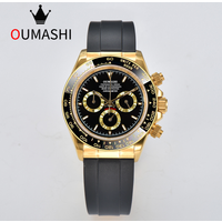 Man luxury watch 4130 MOVT custom logo sapphire mirror sports made of chronograph automatic mechanical watches 4130 watch