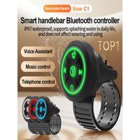 AliExpress NONE Newest Car Wireless Remote Control Helmet Earphone Motorcycle Bike Handlebar Car Steering Wheel Media Controller