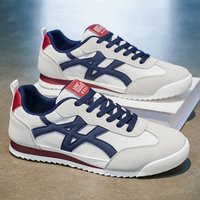 Forrest Gump Shoes for Men, Mesh Breathable Retro Casual Sports Shoes, Lightweight Soft-Soled Versatile Running Shoes, Trendy Sneakers for Students' Daily Commuting