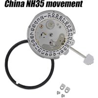 China NH35 Movement Replacement Japanese NH35 Movements Date High Accuracy Automatic Mechanical Movement NH35A