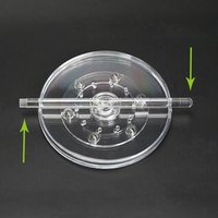 Plastic Yarn Axis Frame Portable Rotatable Yarn Holder Anti-tangle Detachable Yarn Ball Spool Portable Crafting