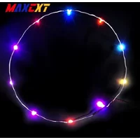 MAXCXT MOC DIY Accessories 1Pcs 0.8 Mm Pin Multi Colour Changing Light String for Toy Building Block Model DIY