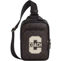 COACH RACER Calfskin Sling Bag Mini Women's Walnut CCE77-QBWAN