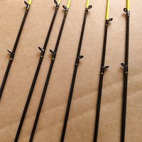 Round Tip Fishing Rod Tip 55cm Length Portable Design Winter Fishing Rod Short Sections Round Tip Design Fishing Tackles