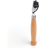 Men 's Manual Razor Wood Handles for Mach 3 Razor Blades ,Replaceable Razor Blade Holder