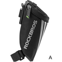 AliExpress ROCKBROS Ultralight Bicycle Saddle Tail Bag 0.5L Portable Nylon Multifunction Reflective Mountain Road Bike Accessory자전거 가방