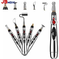 3/5-in-1 Massage Acupuncture Pen Electronic Acupuncture Point Pen Laser Meridian Energy Pulse Massage Pen MultiFunction Massager