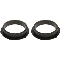 2Pcs 6.5in Car Speaker Spacer Adapter Mount Bracket Ring Tweeter Speaker Spacer Adapter For Skoda For Passat For Tiguan