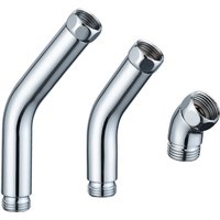 Shower Head Elbow Adapter G1/2 Connections Shower Arm Extension Angle 135° Elbow Hand Shower Top Spray Elbow Connector