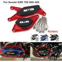 GSR750 GSR600 GSR400 CNC Engine Case Slider Protector For Suzuki GSR 400 600 750 Guard Crash Pads Sliders Falling Protection