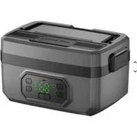 Insulated Portable USB Electric Heating Lunch Box Rechargeable Warm Lunch Box for Camping No Plugging in Required Rice Cooker