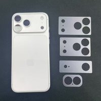 2-10PCS HD Matte Lens Fibre Base Protective Film for IPhone 17 Pro 17 Pro Max Transparent Fiber Hollow Lens Chassis Film 17Pro