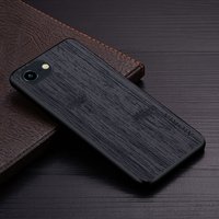 Case for iPhone 17e 16e funda Straight Wood Grain PU Leather phone cover for iPhone 17e case capa