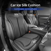 Car Seat Ice Silk Cushion Backrest Seat Protector Cover Accessories For Infiniti Q50 FX35 Q30 G37 Q70 QX70 G35 Q60 QX50 QX60 QX8