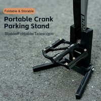 ThinkRider Portable Bike Pedal Frame Bike Parking Rack Stand Outdoors Highway Bike Side Stand Convenient Pedal Frame