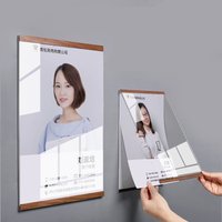 A5/A4 Photo Frame Wall Mounted Punching Free Certificate Picture Frames Acrylic Document Sign Poster Holder Display Frame