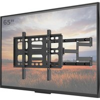 Full Motion Swivel TV Wall Mount Bracket for 40-85 Inches with Articulating Dual Arm