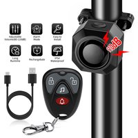 AliExpress Extractme Motorcycle Bike Alarm Anti-theft Vibration Alarm Remote Control 113dB Waterproof Scooter Bicycle Security System