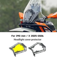 For 390 Adventure / X 390ADV 390AdventureX 2025-2026 Motorcycle Headlight Cover Guard Protector