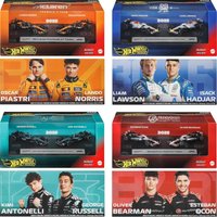 Pre-Sale Hot Wheels Original Formula 1 Double Car Racing Set Collecting Alloy Miniature Diecast Vehicle Cars Toys Birthday Gifts