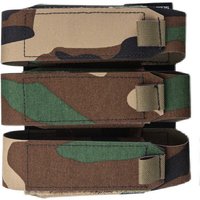 Modular Triple Horizontal Flashbang Pouch - Quick-Deploy Grenade Carrier w/ Flame-Retardant & IR-Resistant Fabric
