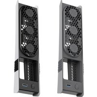 For PS5 Pro/PS5 Slim Cooling Fan Efficient Cooling System Quiet Cooler Fans for Playstation 5 Pro/Slim Disc & Digital Edition