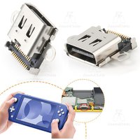 USB-C Charging Port for Switch Lite Replacement Repair Part Console Dock Connector Charge Power Socket Jack Port Durable Fix Kit