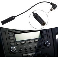 1pc Car Stereo Audio Radio Antenna Adapter Vehicle FM Radio Aerial Extension 200mm Car Elbow Antenna Male To Female PlugCable