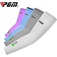 Pgm Golf Anti-Uv Sleeves For Men And Women Ice Silk Sleeves For Sun Protection Breathability For Outdoor Cycling, Driving Etc