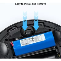 Battery Replacement 6500mAh for Ecovacs Deebot Ozom T8+ T9 T9+ T10 T5 T20 T20e Omni Deebot Ozmo 950 DX9G DLX11-54 Robot Vacuum