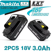 3000mAh 100% Original Makita 18V 3.0Ah battery, for Makita BL1830, BL1830B,BL1840B ,BL1850 BL1860B power tools battery