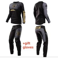 AliExpress Husqvarna 2025 new husqvarna Motocross Gear Set Top Off Road MX Combo Black Moto Jersey And Pant