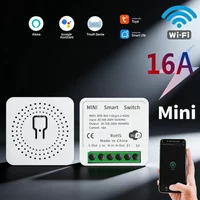16A Remote Control Timer Switch Compatible Smart Switch Mini Circuit Breaker APP with Smart Life Alexa Yandex Alice