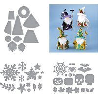 2025 New Christmas and Musical Collection Metal Cutting Dies Press Plate Clear Stamps for DIY Making Card Scrapbook Decoration