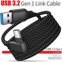 5 m Datenleitungskabel für Oculus Quest 2 Pico 4 PS5 Zubehör PC USB 3.2 Typ C Ladegerät Verbindungskabel für Meta Quest 3 VR