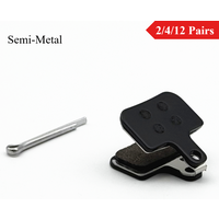 AliExpress NONE Semi-Metal 2/4/12Pairs Mountain Bike Disc Brake Pads for Sram Level T/TL/Ultimate/TLM B1 2020+, XX XO, Elixir 9/7/5/3/1/CR/R