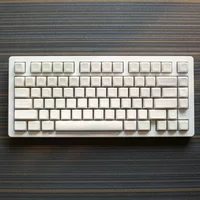 KBDiy SA Profile PBT Keycap Set White Translucent Keycaps for Mechanical Keyboard Double Shot 142 Keys Caps Custom for MX Switch