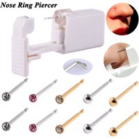 1 Unit Disposable Safe Sterile Piercing Unit For Gem Nose Studs New Generation More Safe Nose Piercing Gun Piercer Machine Kit
