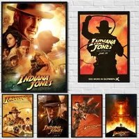 Indiana Jones and the Great Circle Fashion Canvas Wall Art for Living Room Home Decor
