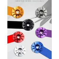 AliExpress EVOSID MTB Bike Stem Cover Road Bicycle Headset Cap Gravel Bike Headset Top Cap Cover For 28.6MM Fork Head Tube Bike Accessories